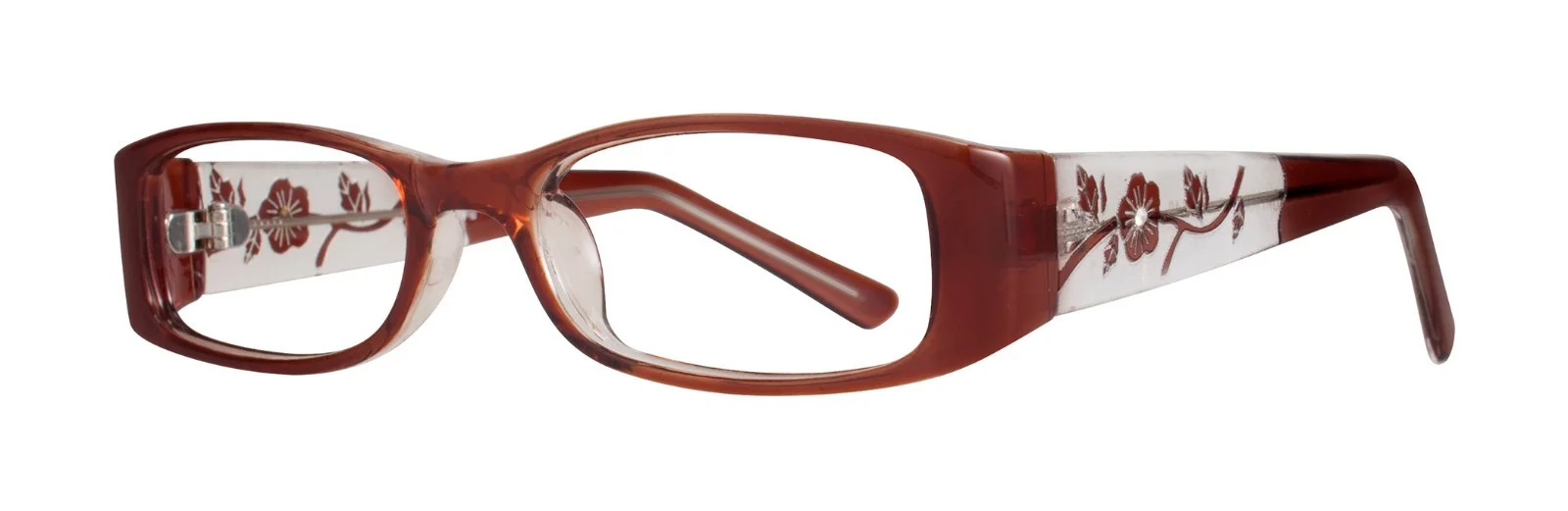 Clear CZ on Sunglasses Eyeglasses Shape Stainless Steel Women Eternity Thin Band 4